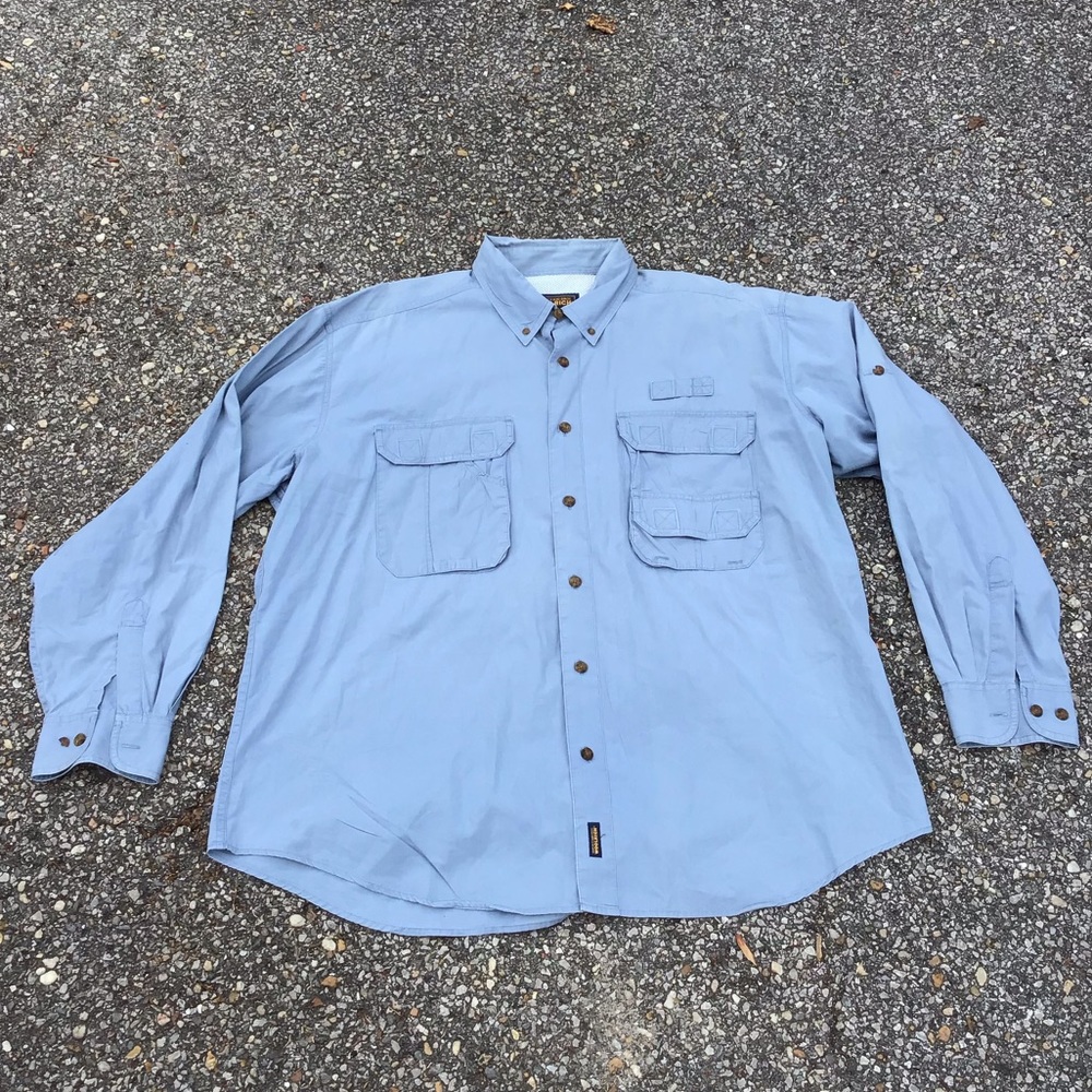 Woolrich Men’s Sport Long Sleeve Button Down XL